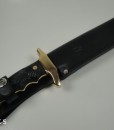 Cudeman Bowie Knife With 24 Gold Fittings Blade (3)