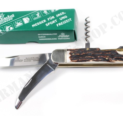 Hubertus Stag Hunting Pocket Knife # 12331HH00 001