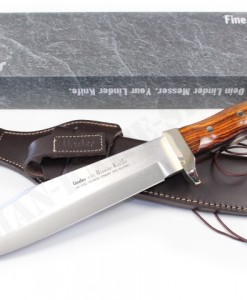 LINDER DELUXE BOWIE KNIFE WITH COCOBOLA HANDLE