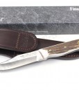 LINDER HANDMADE STAG HUNTING BOWIE KNIFE
