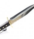 LINDER YUKON BOWIE COLLECTORS KNIFE WITH GOLD ETCHINGS 171025 007