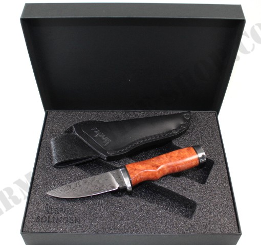 Linder Damascus Collectors Knife 300 Layers 105209 002