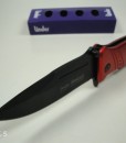 Linder Folding Knife Belt Cutter (Red)