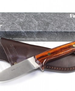 Linder Knives Hunting Knife With Leather Sheath