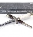 Linder PPR III. Dagger With Stag Handle & Leather Sheath
