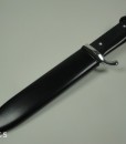 Linder Pathfinder Knife With Metal Belt Scheath & Plain Blade4