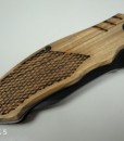 Linder Tactical Folding Pocket Knife With Zebrano Wood4