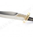 Linder Yukon Bowie Collectors Knife Gold Etchings 171025 001
