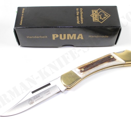 Puma Duke Stag Pocket Knife # 210905 001