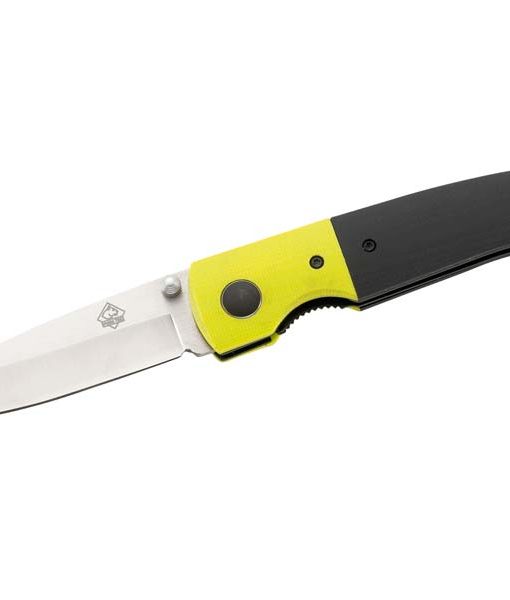 Puma TEC one-hand knife, steel D2, liner lock, G10, paracord