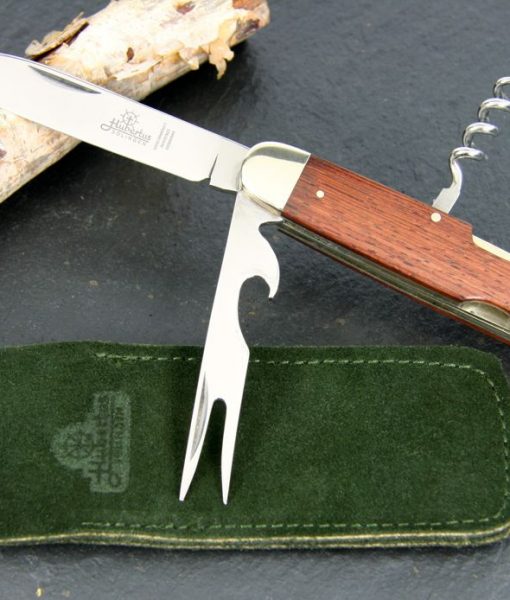Hubertus Take-Apart Picnic Knife Wood Deluxe
