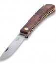 Otter Hippekniep Folding Knife Walnut Root for sale