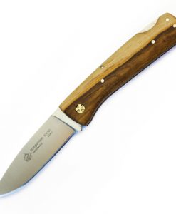 Puma "Companion" Pistachio Wood Hunting Pocket Knife for sale
